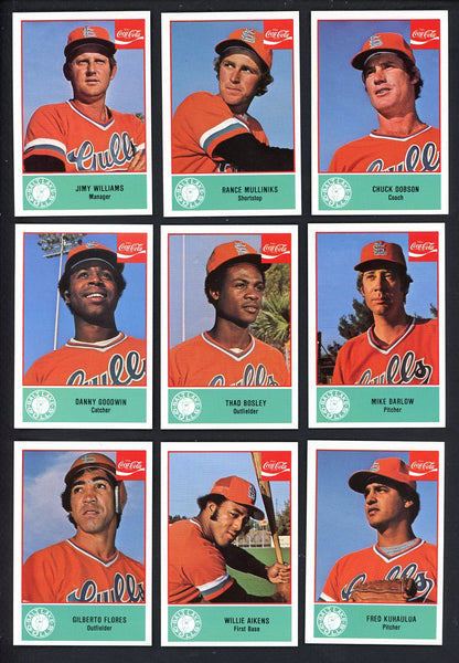 1977 Cramer Salt Lake City Gulls Complete Set Rance Mulliniks 543382