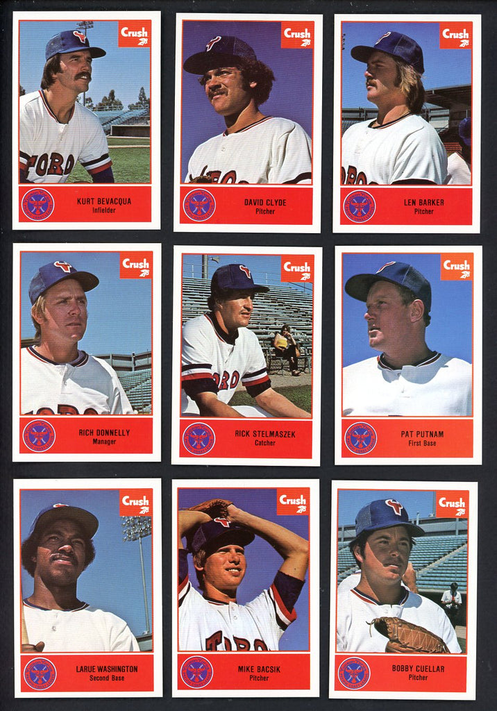 1977 Cramer Tucson Toros Complete Set David Clyde 543387