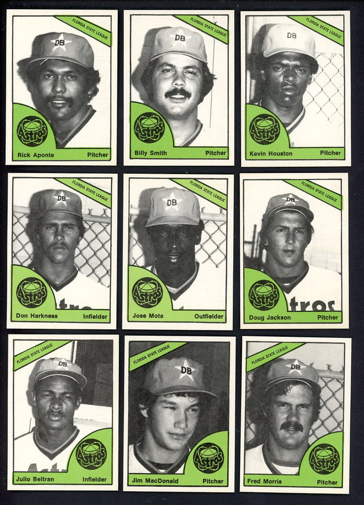 1978 TCMA Daytona Beach Astros Complete Set Billy Smith 543398