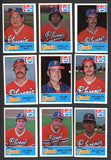 1978 Cramer Phoenix Giants Complete Set Rocky Bridges 543409