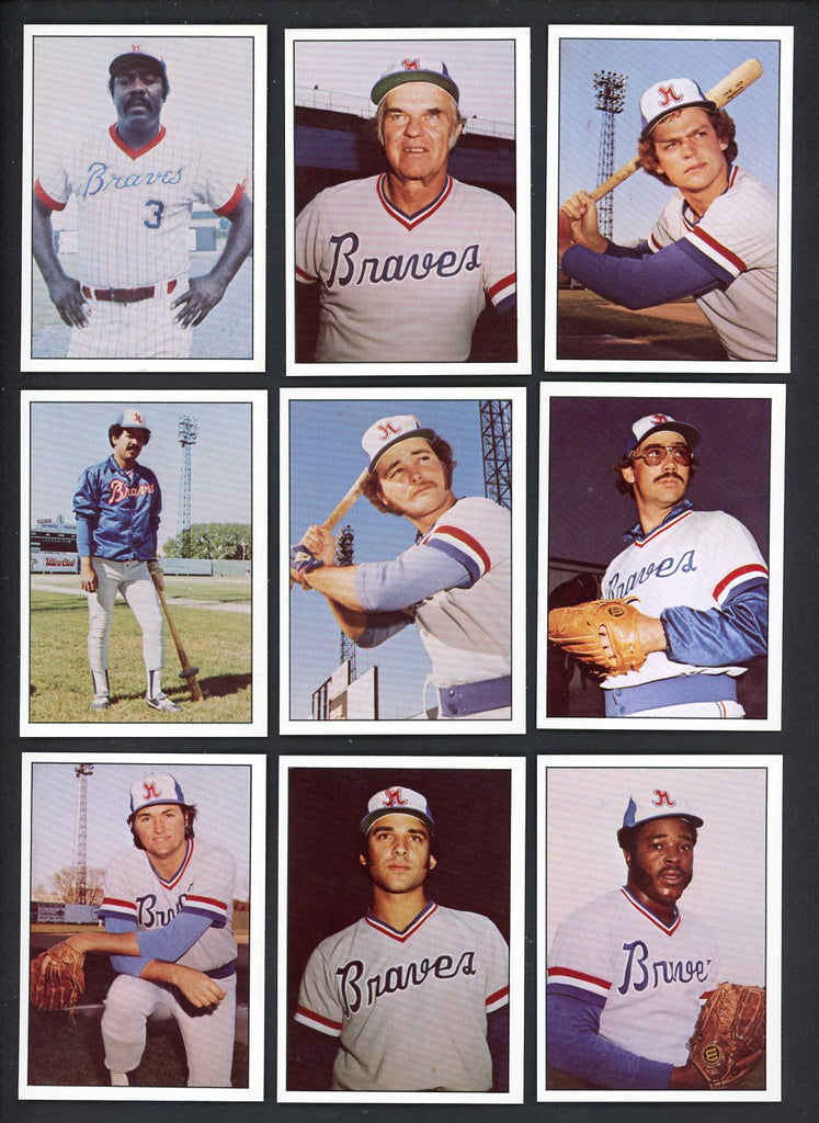 1978 TCMA Richmond Braves Complete Set Johnny Sain 543410