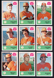 1978 Cramer Salt Lake Gulls Complete Set Dickie Thon 543413