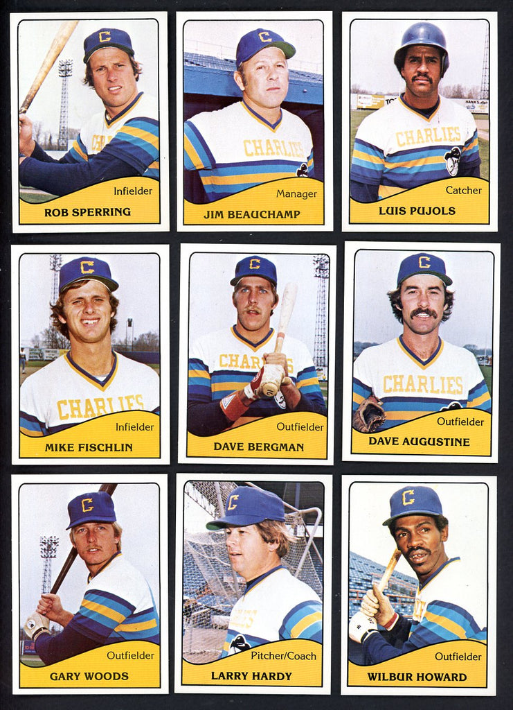 1979 TCMA Charleston Charlies Complete Set Luis Pujols 543427