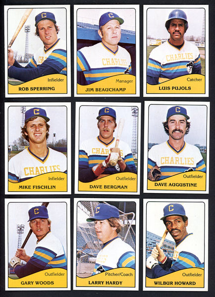 1979 TCMA Charleston Charlies Complete Set Luis Pujols 543427