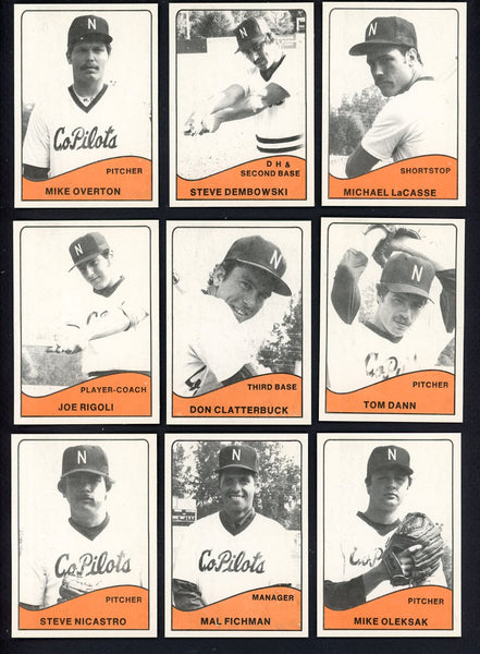 1979 TCMA Newark Co-Pilots Complete Set Steve Dembowski 543431