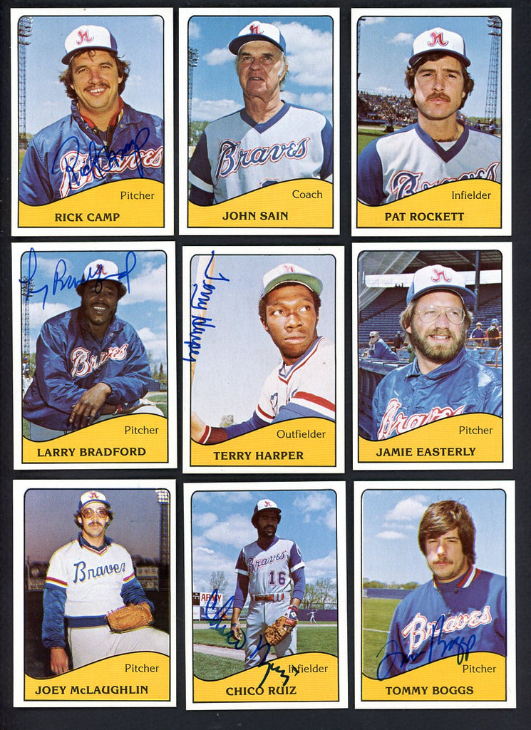1979 TCMA Richmond Braves Complete Set Johnny Sain 543436