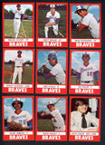 1980 TCMA Anderson Braves Complete Set Brett Butler 543456