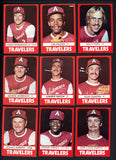 1980 TCMA Arkansas Travelers Complete Set Jim Riggleman 543457