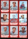 1980 TCMA Rochester Red Wings Complete Set Mike Boddicker 543462