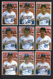 1980 Jack in the Box San Jose Missions Complete Set Bud Black 543464