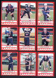 1980 TCMA Vancouver Canadians Complete Set Vic Harris 543467