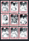 1981 TCMA Vero Beach Dodgers Complete Set Dave Wallace 543479