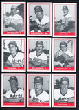 1982 TCMA Auburn Astros Complete Set Bob Hartsfield 543484