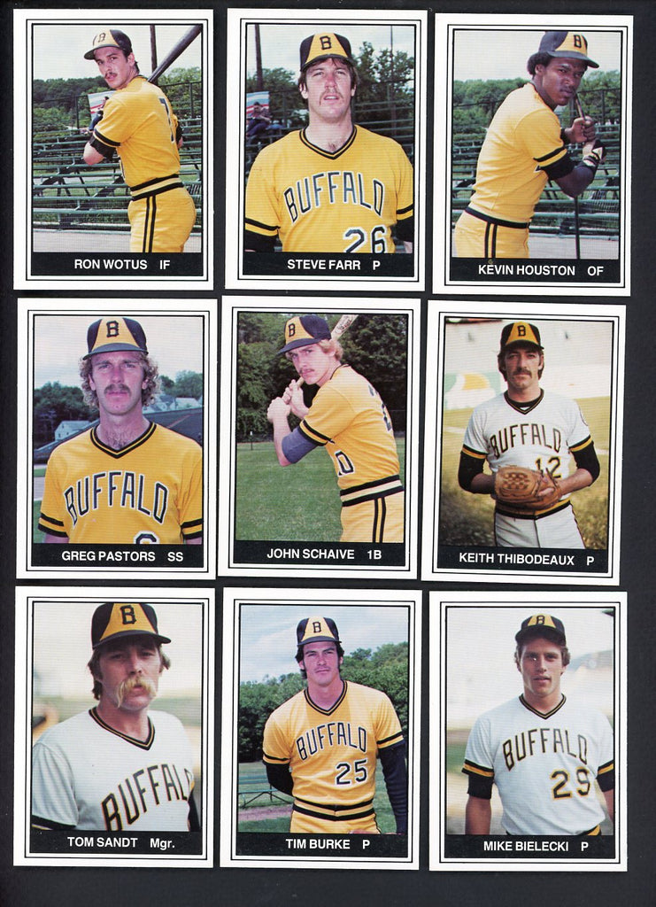 1982 TCMA Buffalo Bisons Complete Set Mike Bielecki 543487