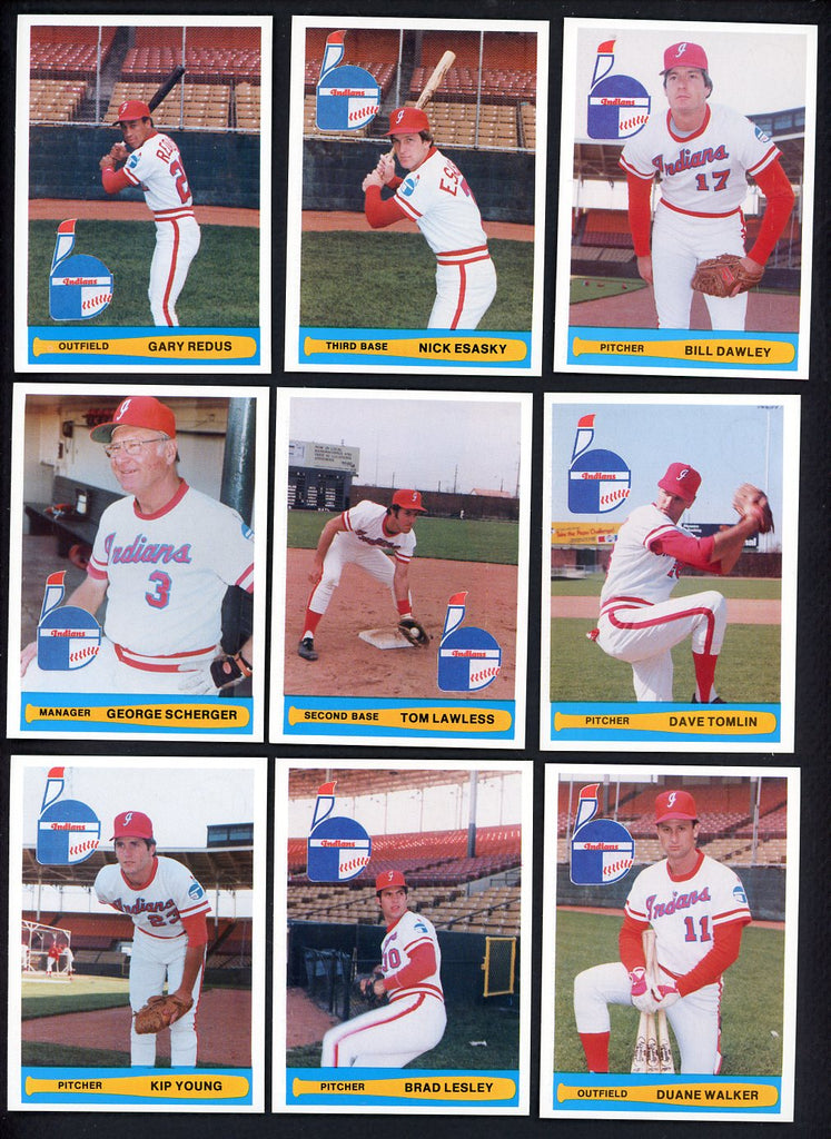 1982 Team Issue Indianapolis Indians Complete Set Nick Esasky 543505