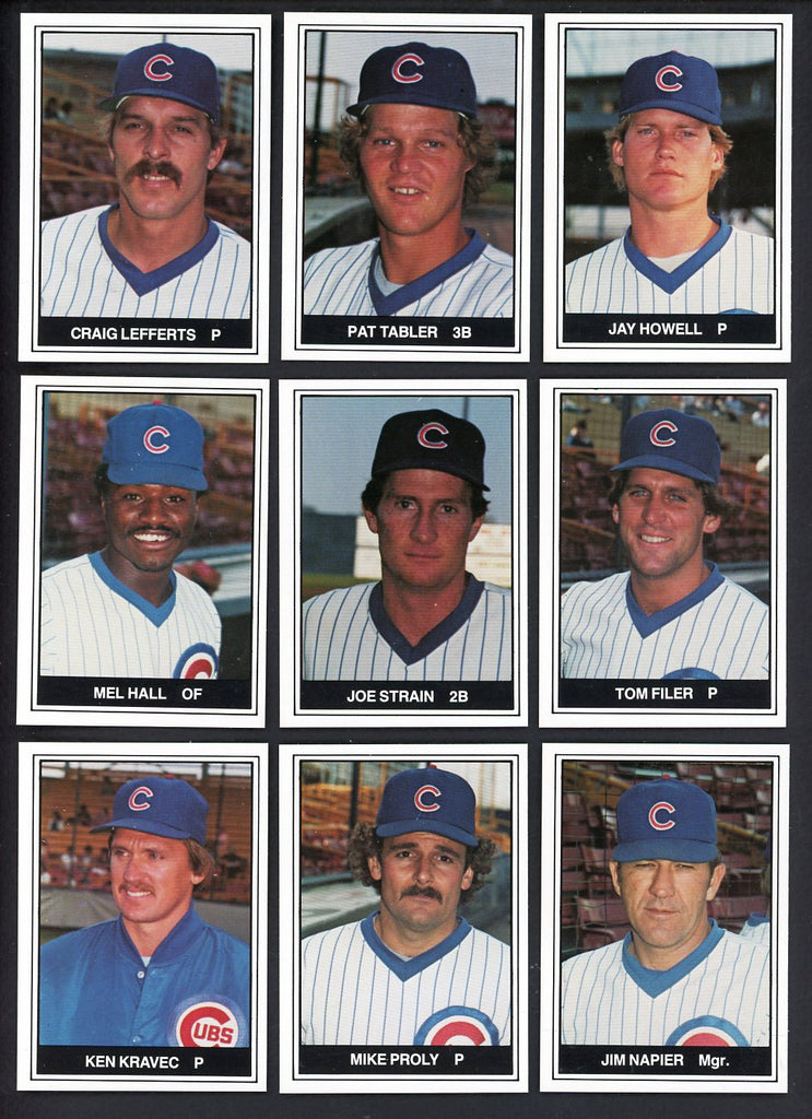 1982 TCMA Iowa Cubs Complete Set Jay Howell 543506