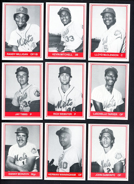 1982 TCMA Lynchburg Mets Complete Set Kevin Mitchell 543508