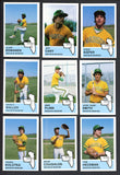 1982 Fritsch Madison Muskies Complete Set Allen Edwards 543510