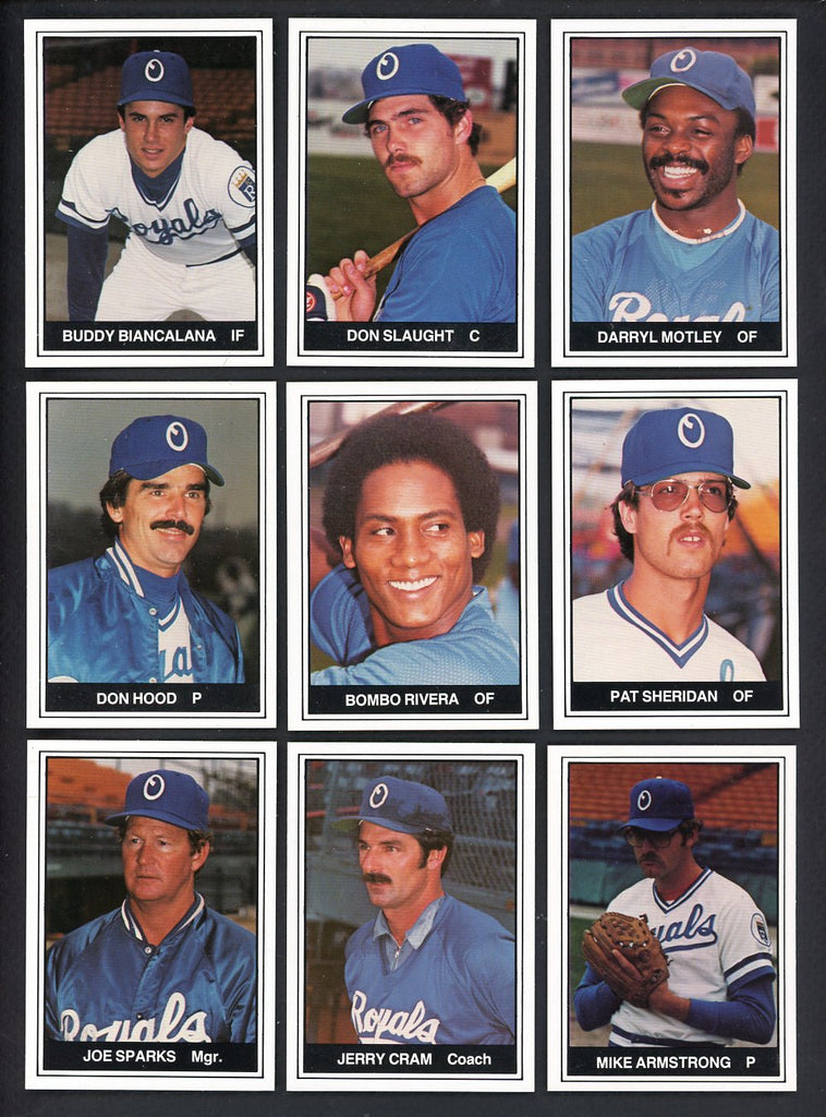 1982 TCMA Omaha Royals Complete Set Don Slaught 543513