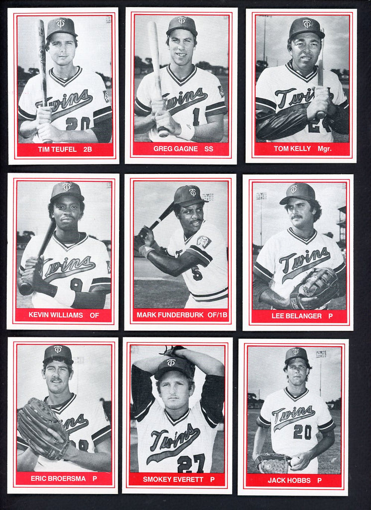 1982 TCMA Orlando Twins Complete Set Greg Gagne 543514
