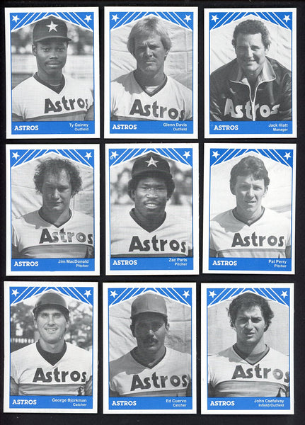 1983 TCMA Columbus Astros Complete Set Glenn Davis 543545