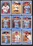 1983 TCMA Erie Cardinals Complete Set Tom Pagnozzi 543548