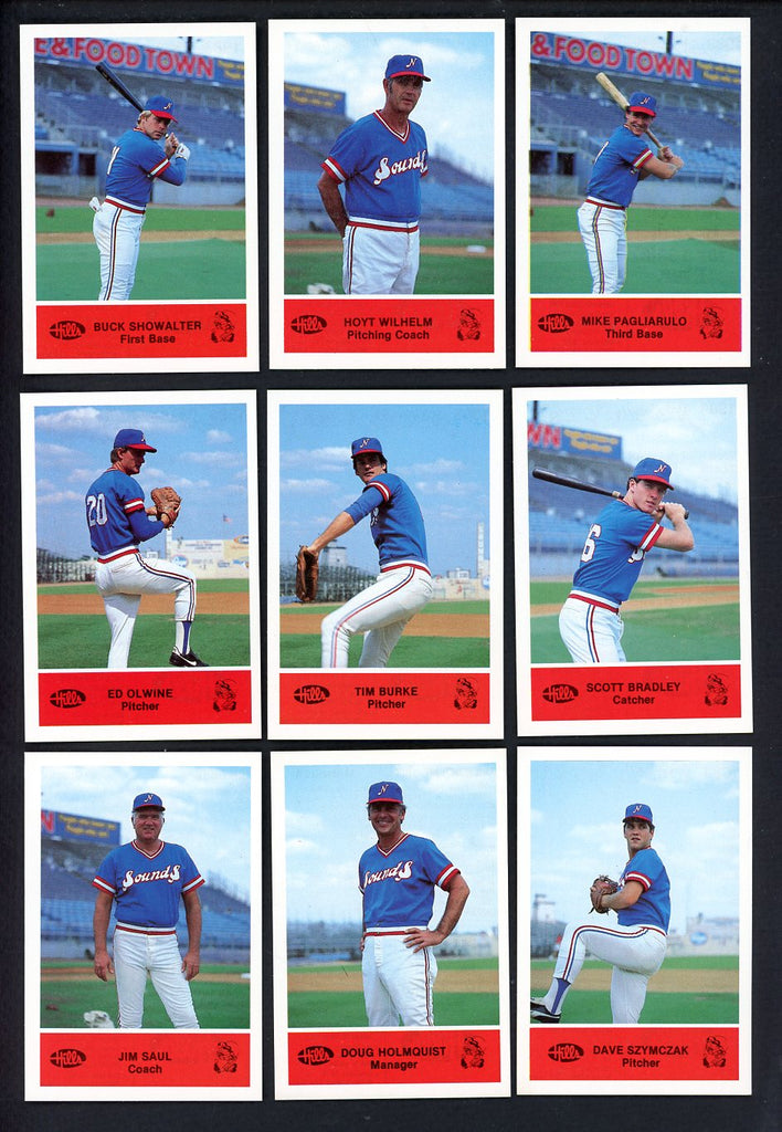 1983 Hills Nashville Sounds Complete Set Hoyt Wilhelm 543558