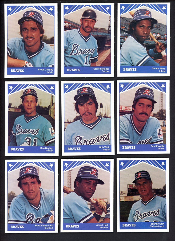 1983 TCMA Richmond Braves Complete Set Gerald Perry 543563