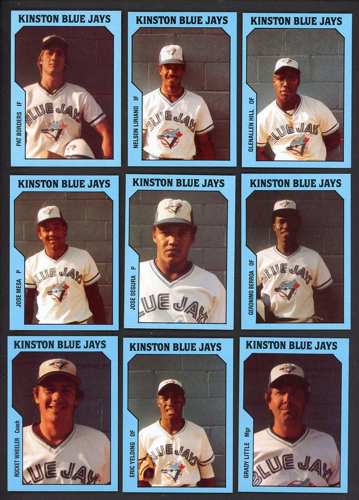 1985 TCMA Kinston Blue Jays Complete Set Pat Borders 543627