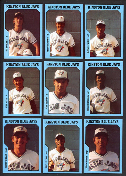 1985 TCMA Kinston Blue Jays Complete Set Pat Borders 543627