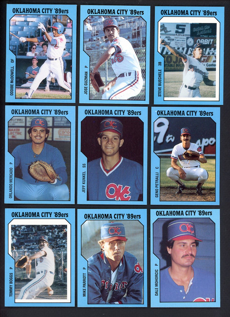 1985 TCMA Oklahoma City 89ers Complete Set Jose Guzman 543640