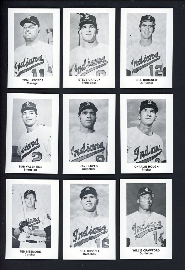 1985 Cramer Spokane Indians Greats Complete Set Tom Lasorda 543648