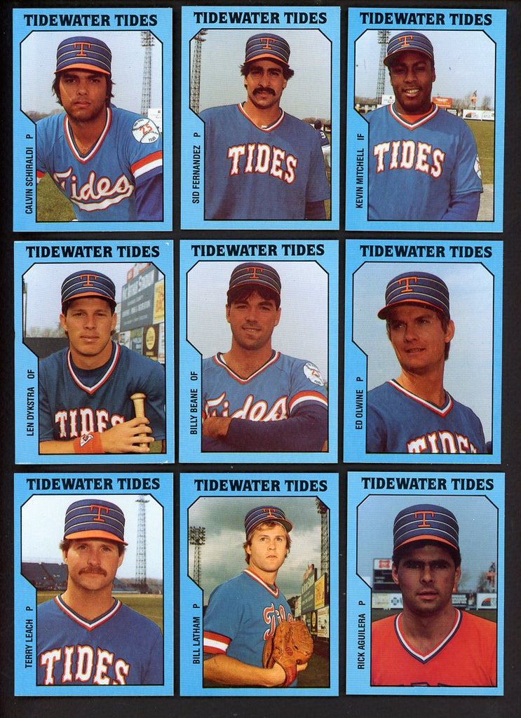 1985 TCMA Tidewater Tides Complete Set Kevin Mitchell 543651