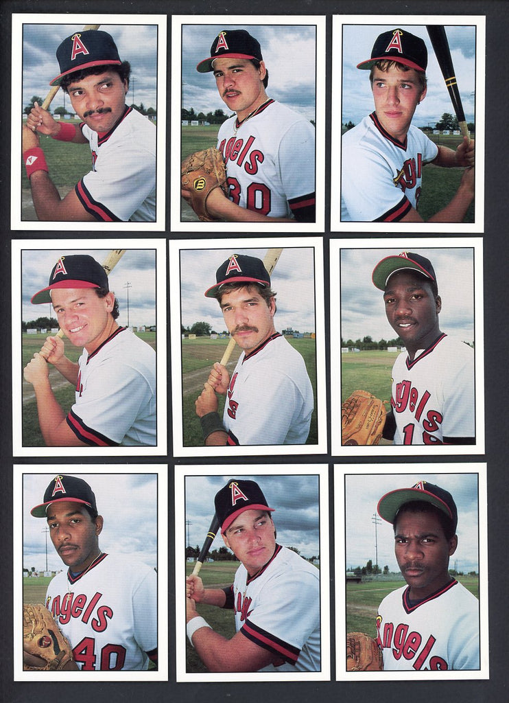 1986 Cramer Salem Angels Complete Set Lee Stevens 543727