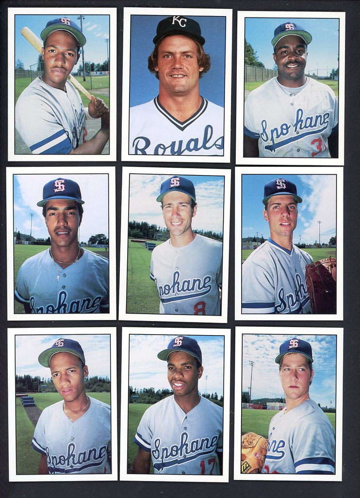 1986 Cramer Spokane Indians Complete Set George Brett 543731
