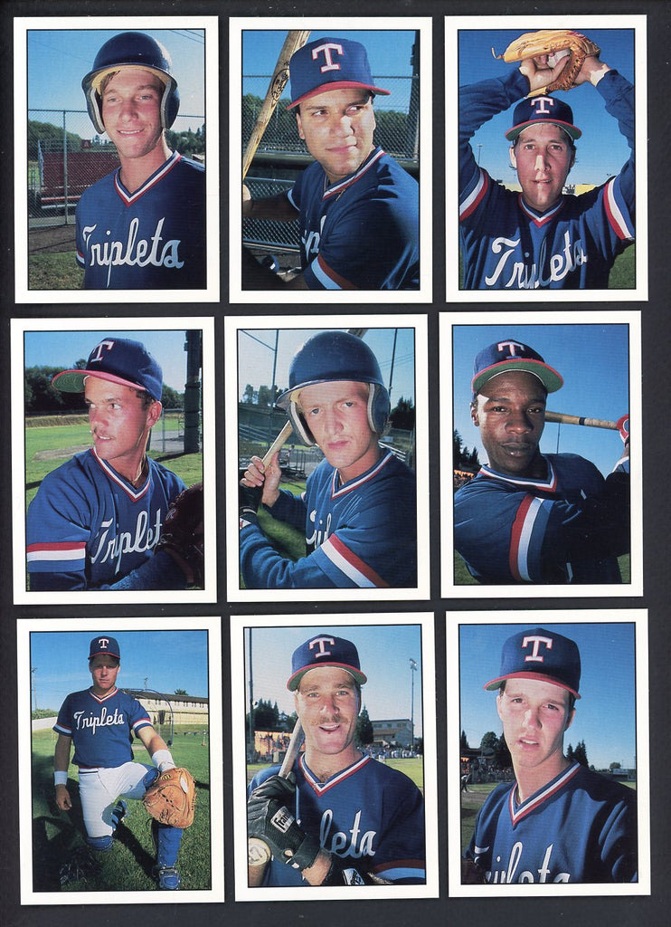 1986 Cramer Tri Cities Triplets Complete Set John Jaha 543740