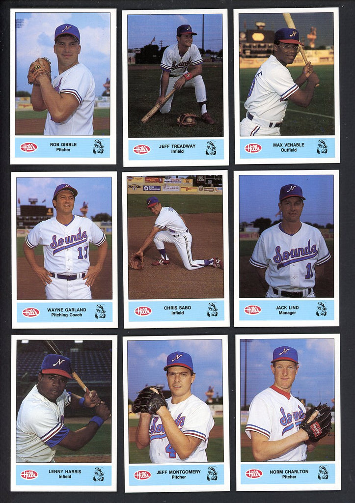 1987 Hills Nashville Sounds Complete Set Chris Sabo 543756