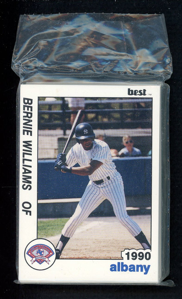 1990 Best Albany Colonie Yankees Complete Set Bernie Williams 543762