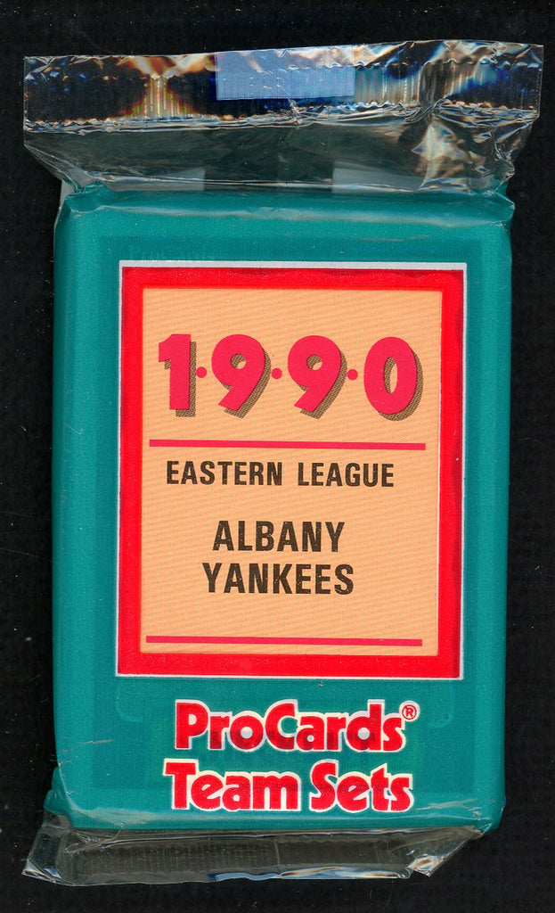 1990 Pro Card Albany Yankees Complete Set Scott Kamieniecki 543763