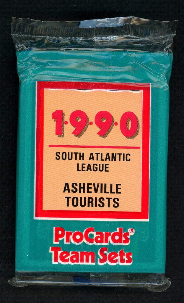 1990 Pro Card Asheville Tourists Complete Set Rick Aponte 543765