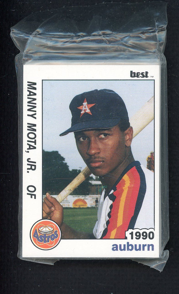 1990 Best Auburn Astros Complete Set Manny Mota Jr 543766