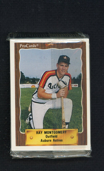 1990 Pro Card Auburn Astros Complete Set Mark Hampton 543767