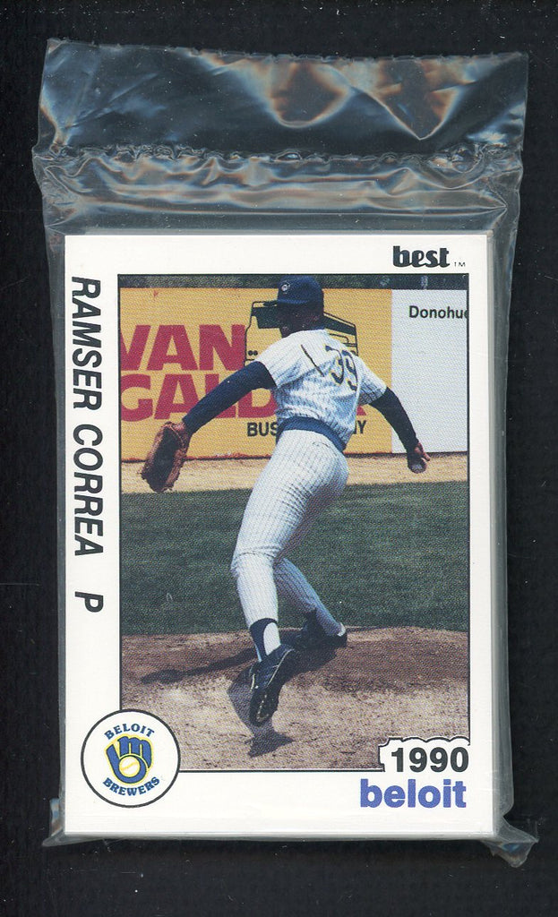 1990 Best Beloit Brewers Complete Set Troy O'Leary 543770