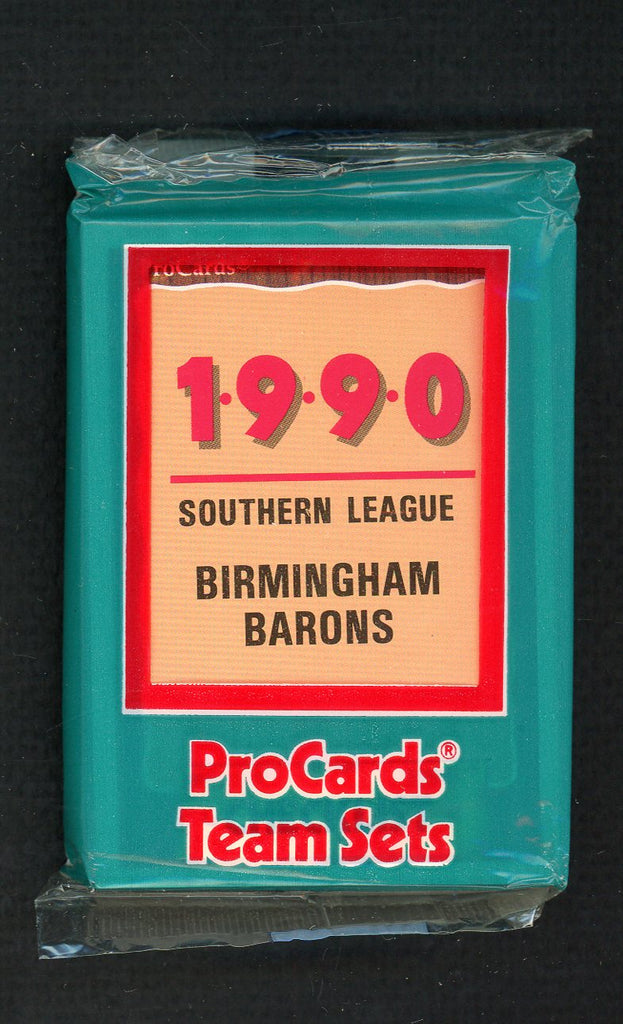1990 Pro Card Birmingham Barons Complete Set Frank Thomas 543773
