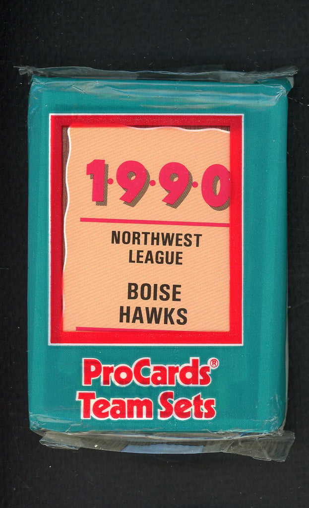 1990 Pro Card Boise Hawks Complete Set Troy Percival 543774