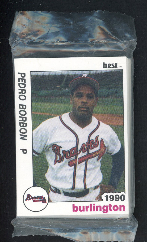 1990 Best Burlington Braves Complete Set Javier Lopez 543778