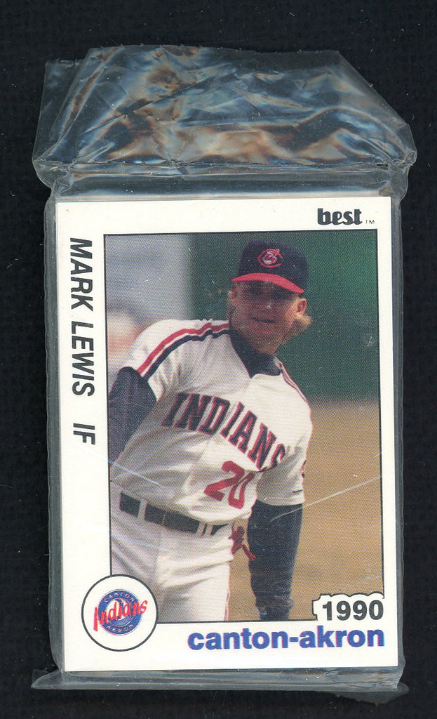 1990 Best Canton Akron Indians Complete Set Charles Nagy 543781