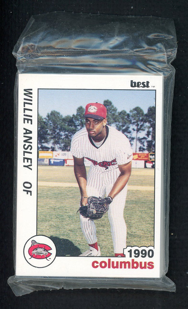 1990 Best Columbus Mud Cats Complete Set Luis Gonzalez 543792