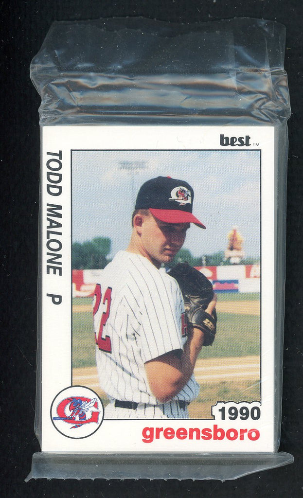 1990 Best Greensboro Hornets Complete Set Sterling Hitchcock 543804