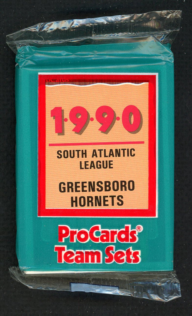 1990 Pro Card Greensboro Hornets Complete Set Sterling Hitchcock 543805